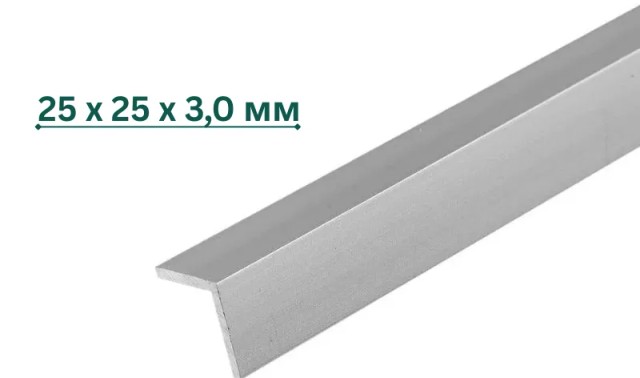 Изображение Продукта Уголок из нержавеющей стали AISI 304