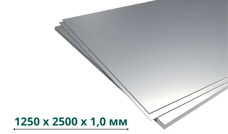 Лист 304 Steel Sheet BA + PE